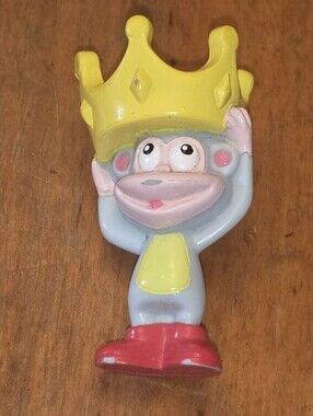 2006 Boots Crown PVC Figure-Dora the Explorer Vintage Y2K Nick Jr.